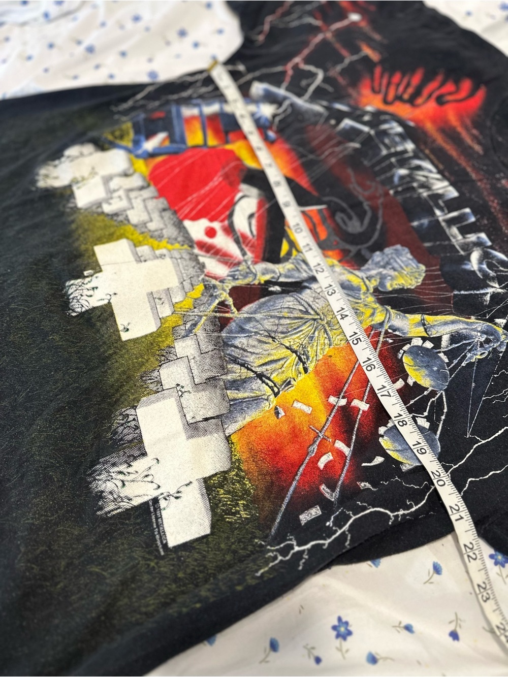VTG ‘91 Metallica Sz:XL Brockum AOP First Five Albums Single Stitch Band Tee. - Picture 3 of 16